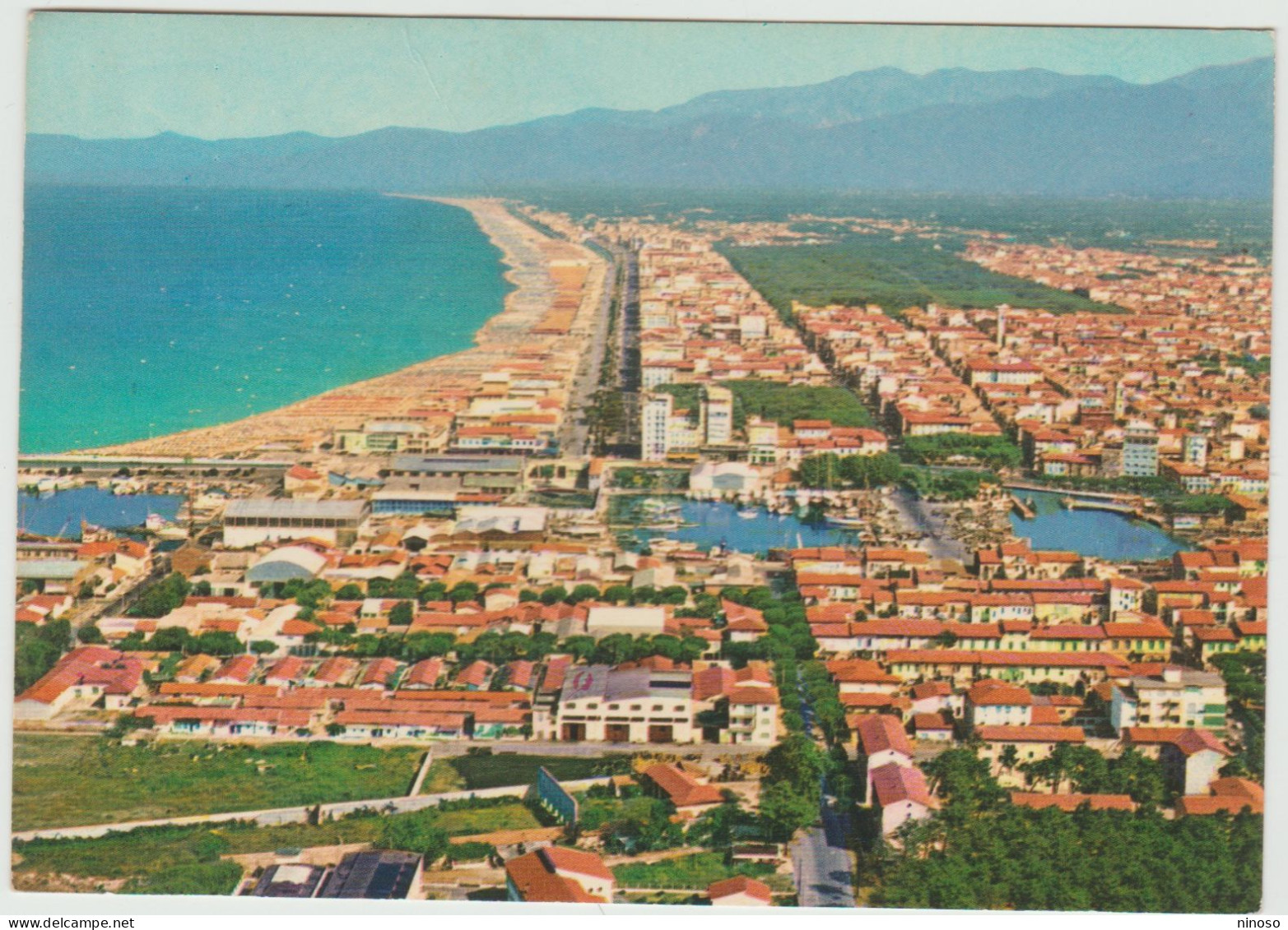 ITALIA ITALY CARTOLINA VIAGGIATA NEL 1982, CON BOLLO ASPORTATO - VIAREGGIO - Viareggio