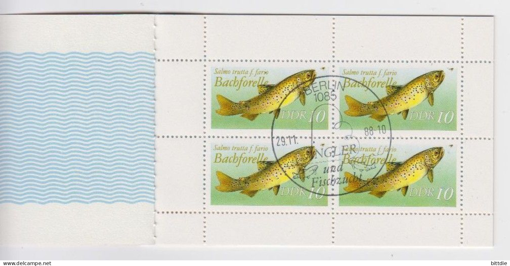 DDR MH 9 , O   (9373) - Postzegelboekjes