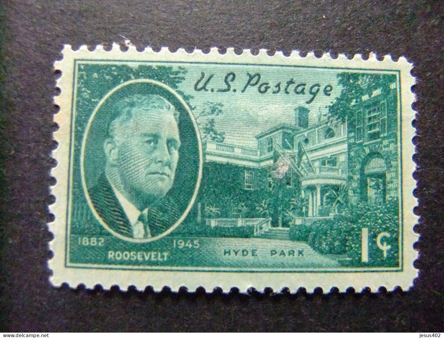 ESTADOS UNIDOS / ETATS-UNIS D'AMERIQUE 1945 / PRESIDENTE ROOSEVELT YVERT 482 * MH - Ungebraucht