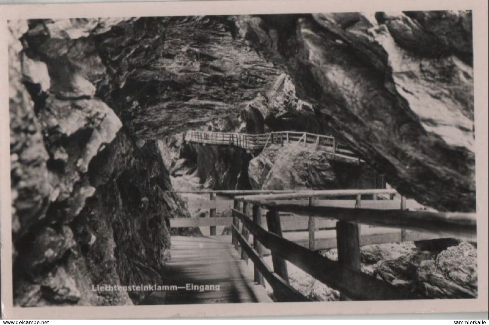 60631 - Österreich - Liechtensteinklamm - Eingang - 1951 - St. Johann Im Pongau