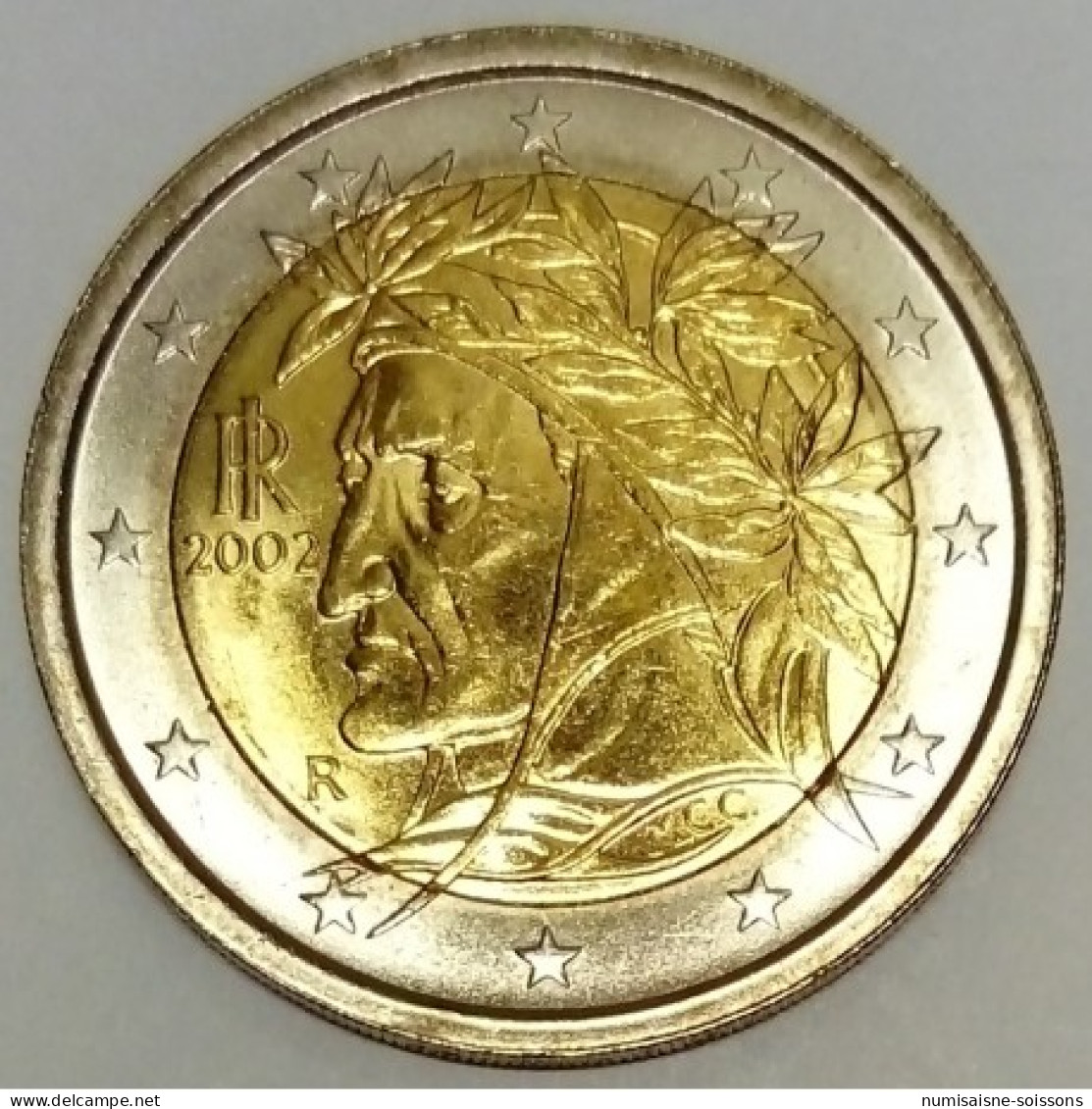 ITALIE -  KM 217 - 2 EURO 2002 - DANTE ALIGHIERI - SPL - Italia