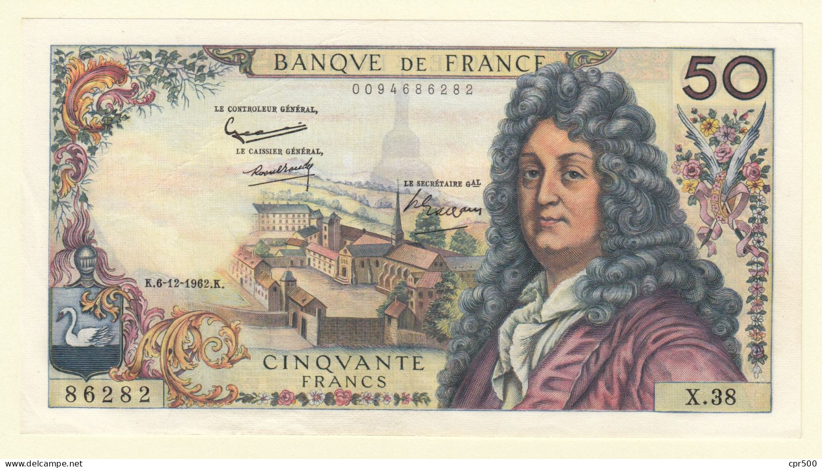 50 Francs RACINE FRANCE Type 1962 F.64.03 SPL+ - 50 F 1962-1976 ''Racine''