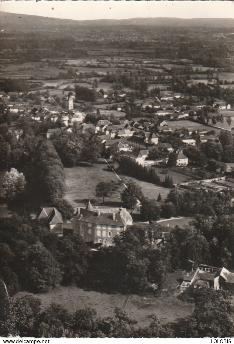 38 BRANGUES - Vue Aerienne, Au Premier Plan, Le Chateau - Brangues