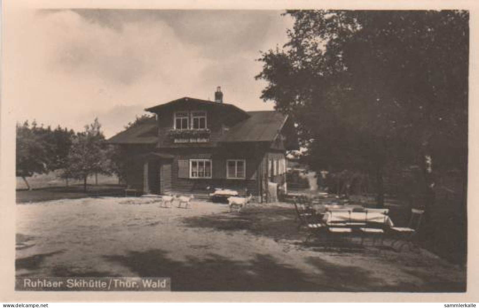 2386 - Ruhlaer Skihütte - Ca. 1955 - Bad Salzungen