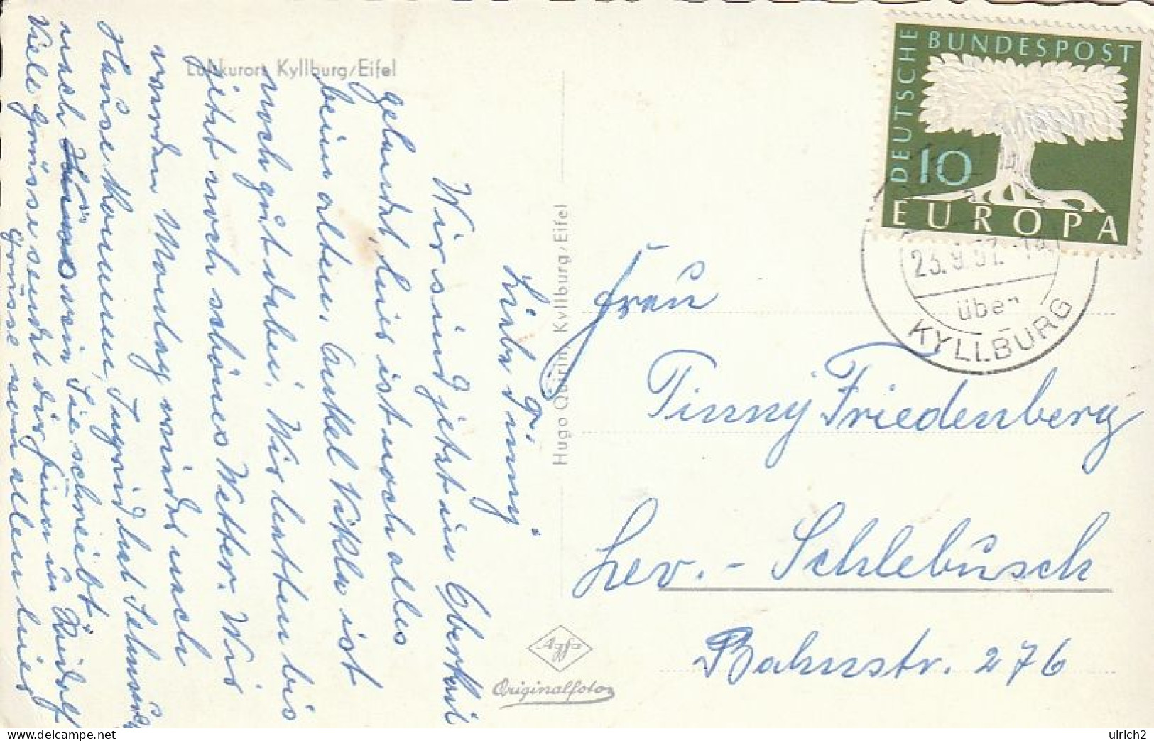 AK Luftkurort Kyllburg - Eifel - 1957 (67911) - Bitburg