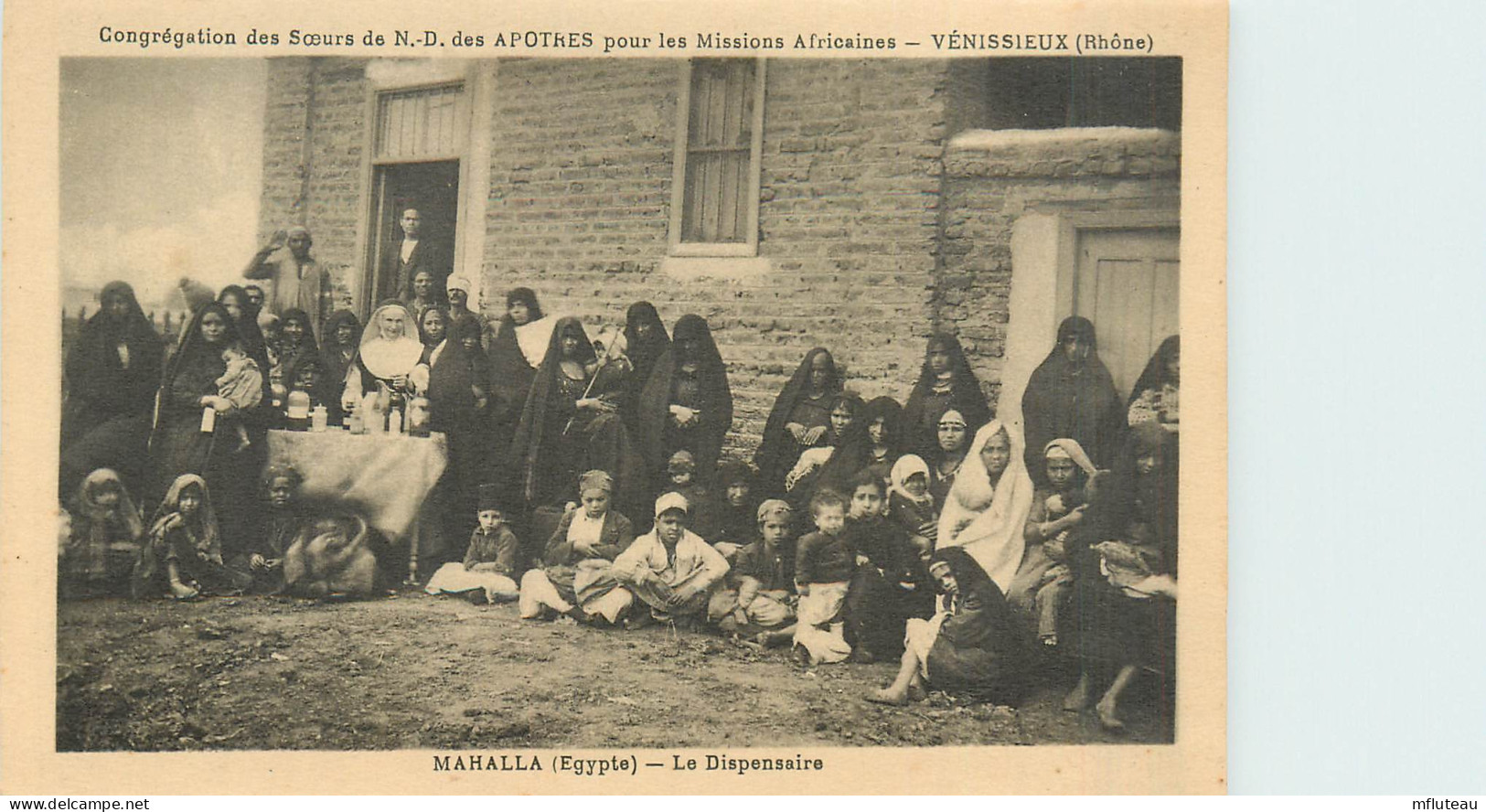 69* VENISSIEUX   Sœurs N.D. Des Apotres  - Dispensaire - MAHALLA (egypte)   RL43,0062 - Vénissieux