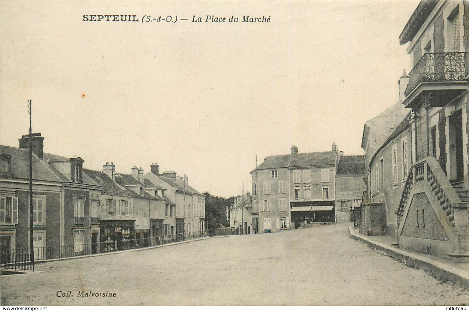 78* SEPTEUIL  Place Du Marche         RL43,1361 - Septeuil
