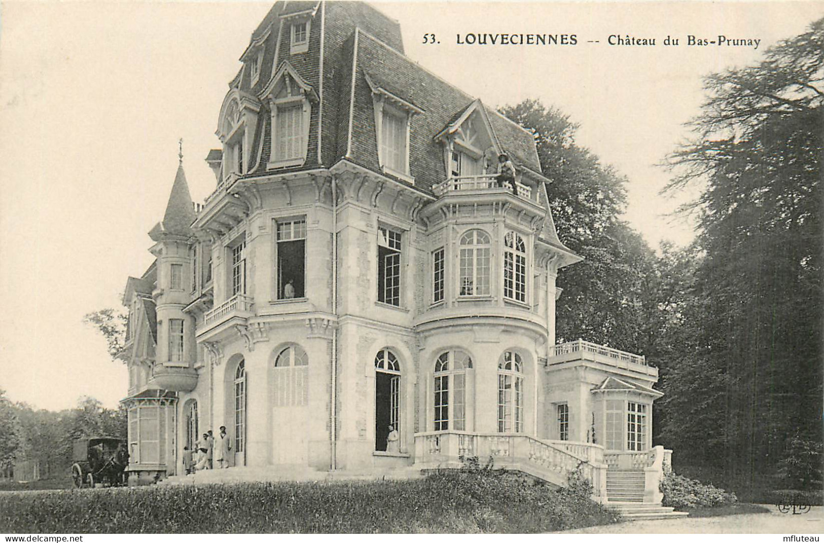 78* LOUVECIENNES Chateau Du Bas Prunay        RL43,1259 - Louveciennes
