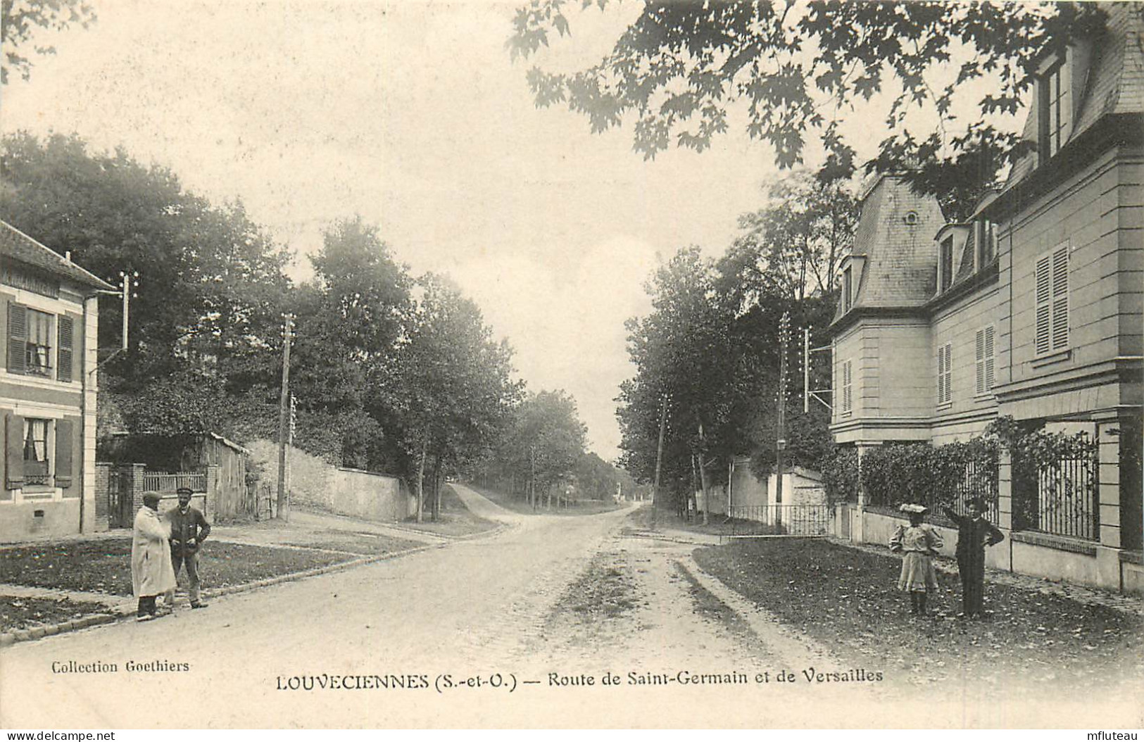 78* LOUVECIENNES  Route De St Germain        RL43,1244 - Louveciennes