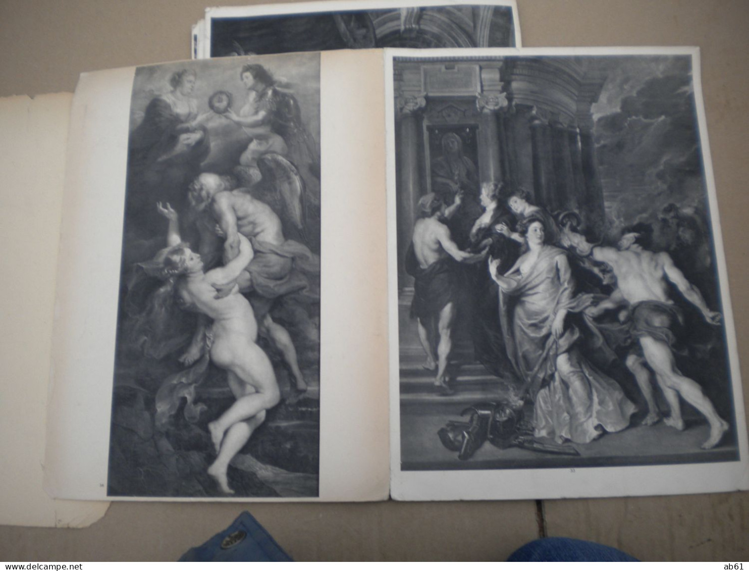 Rubens La Galerie De Médicis 1935 Edit " Tel" Couverture Un Peut Abimée - Zeichnungen