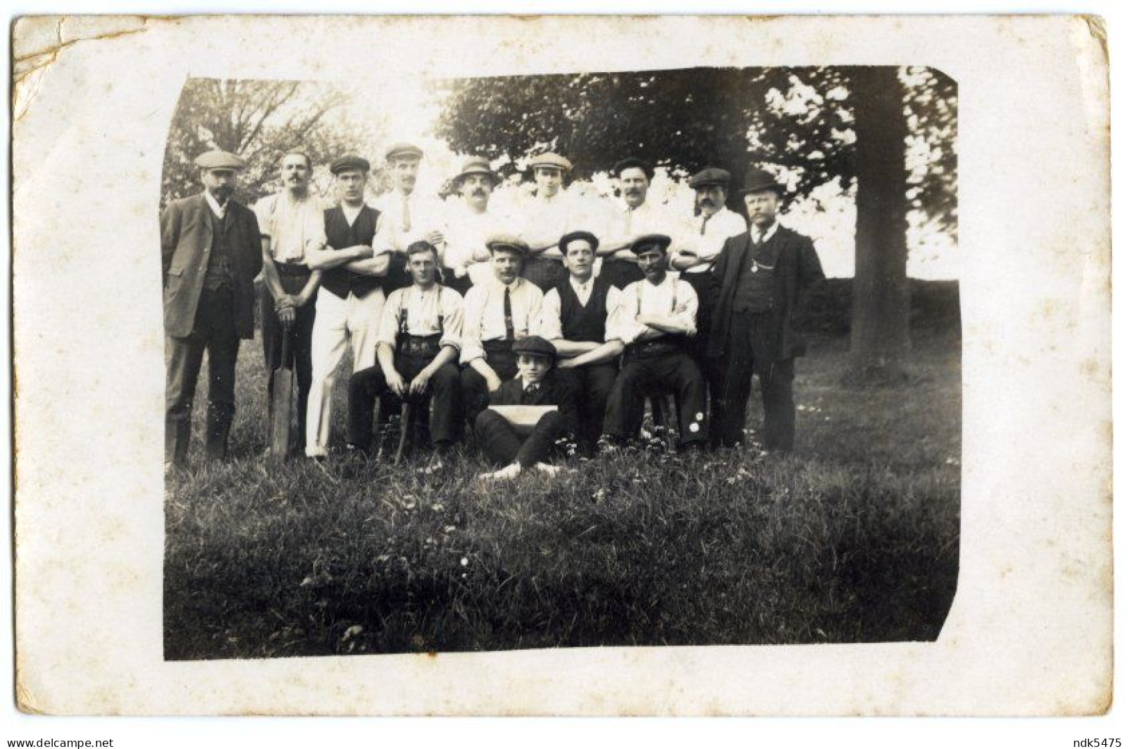 CAMBRIDGE : VILLAGE CRICKET TEAM, 1912 / BRIGHTON, MARINE PARADE, LOWER ROCK GARDENS, (SMITH) - Cambridge