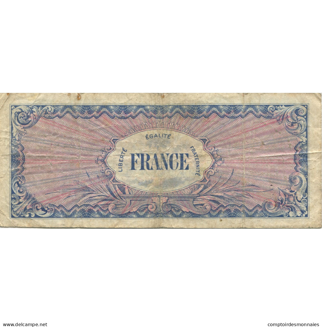 France, 50 Francs, Drapeau/France, 1944, TB, Fayette:VF19.1, KM:117a - 1944 Vlag/Frankrijk