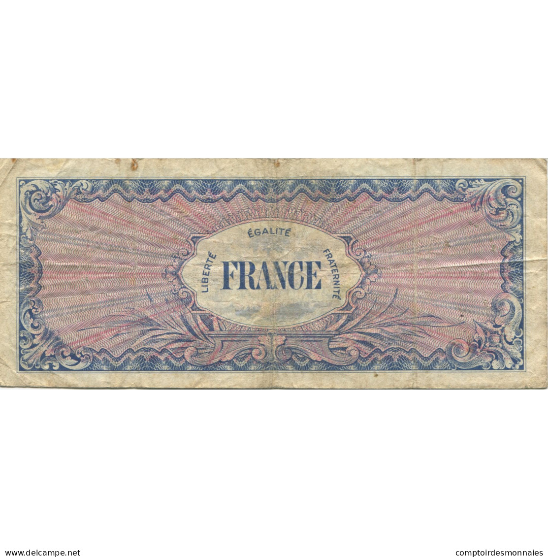 France, 50 Francs, Drapeau/France, 1944, TB, Fayette:VF19.1, KM:117a - 1944 Drapeau/Francia