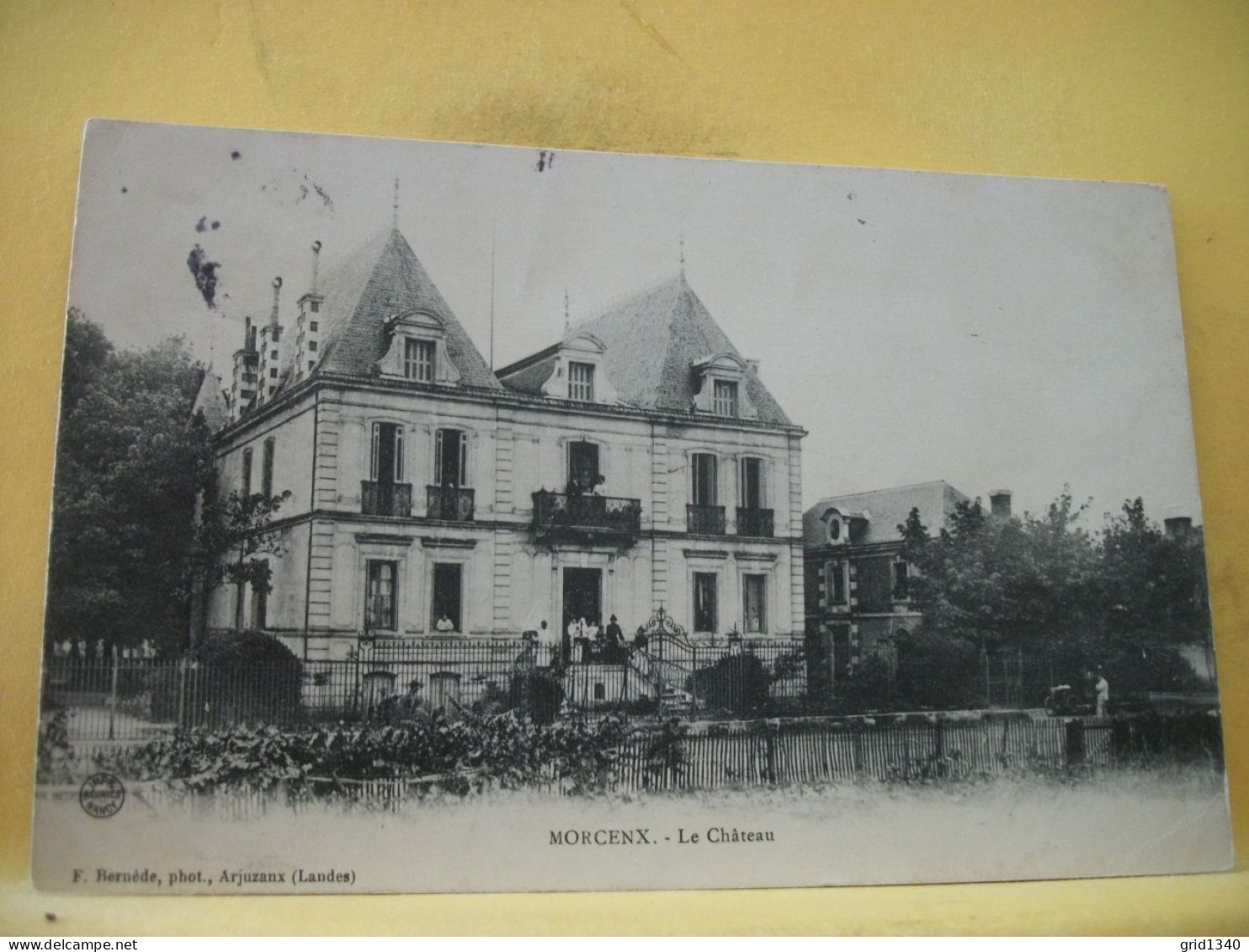 40 2497 CPA 1908 - AUTRE VUE N° 4 - 40 MORCENX - LE CHATEAU - ANIMATION - Morcenx