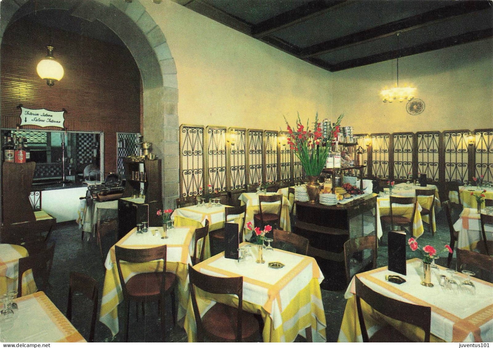 CPSM Roma-Restaurant Peppone-Timbre    L2699 - Bares, Hoteles Y Restaurantes