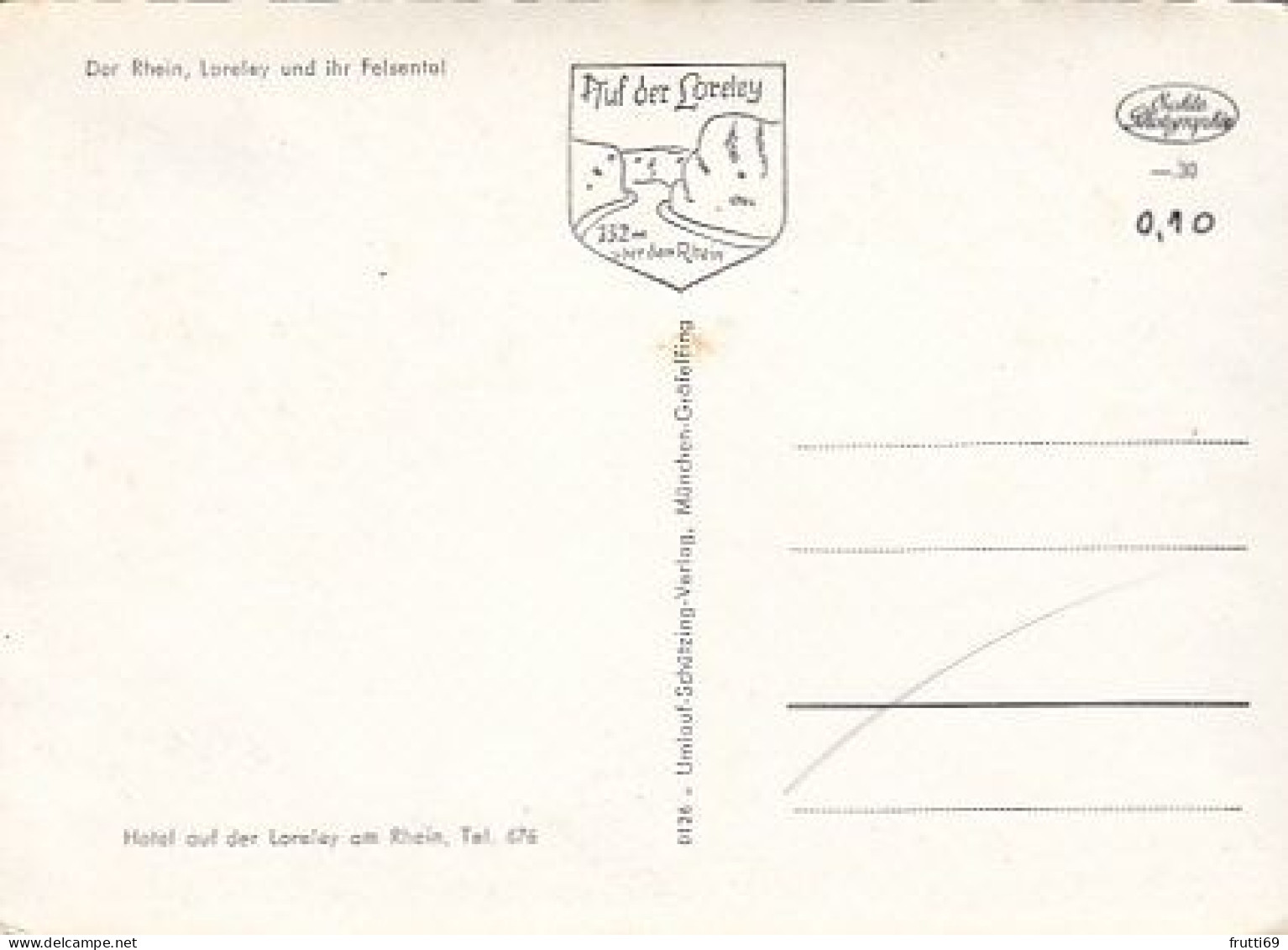 AK 206163 GERMANY - Der Rhein - Loreley Und Ihr Felsental - Loreley