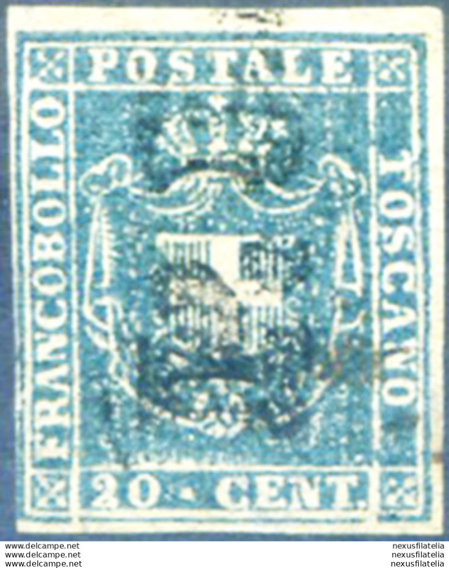 Toscana. Governo Provvisorio 20 C. 1860. Usato. - Sin Clasificación