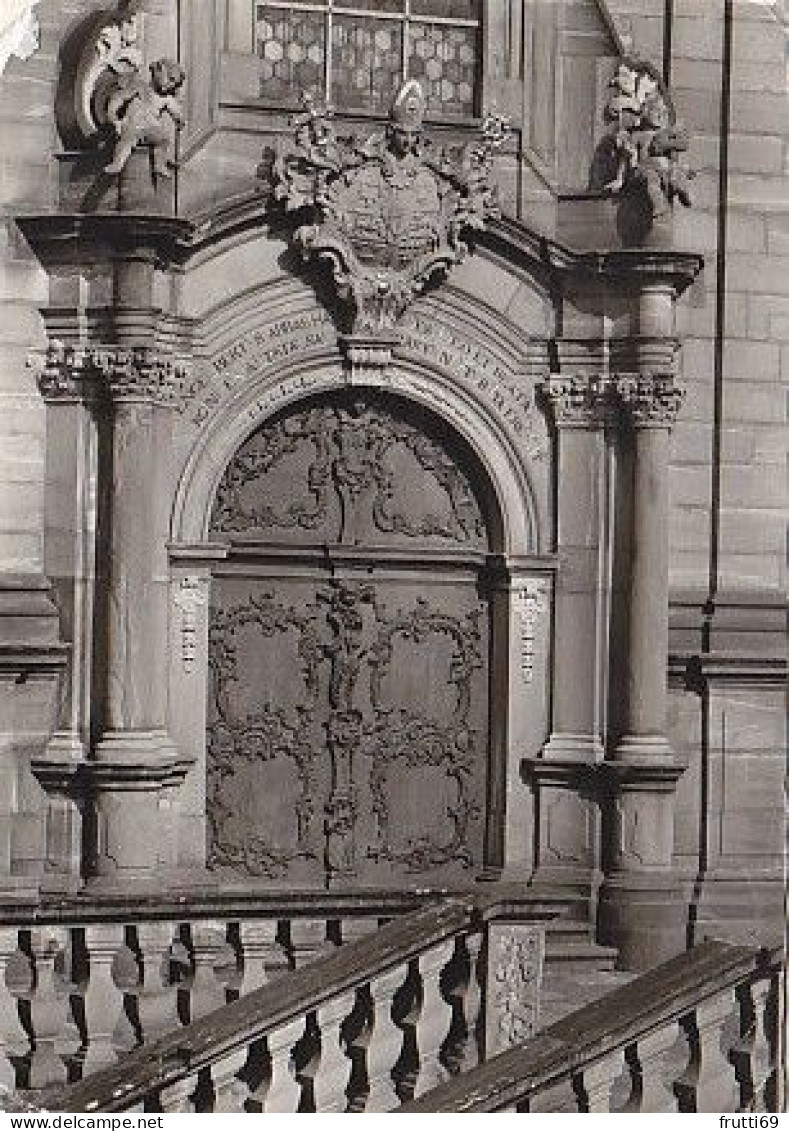 AK 206174 GERMANY - Amorbach Im Odenwald - Abteikirche - Portal - Amorbach