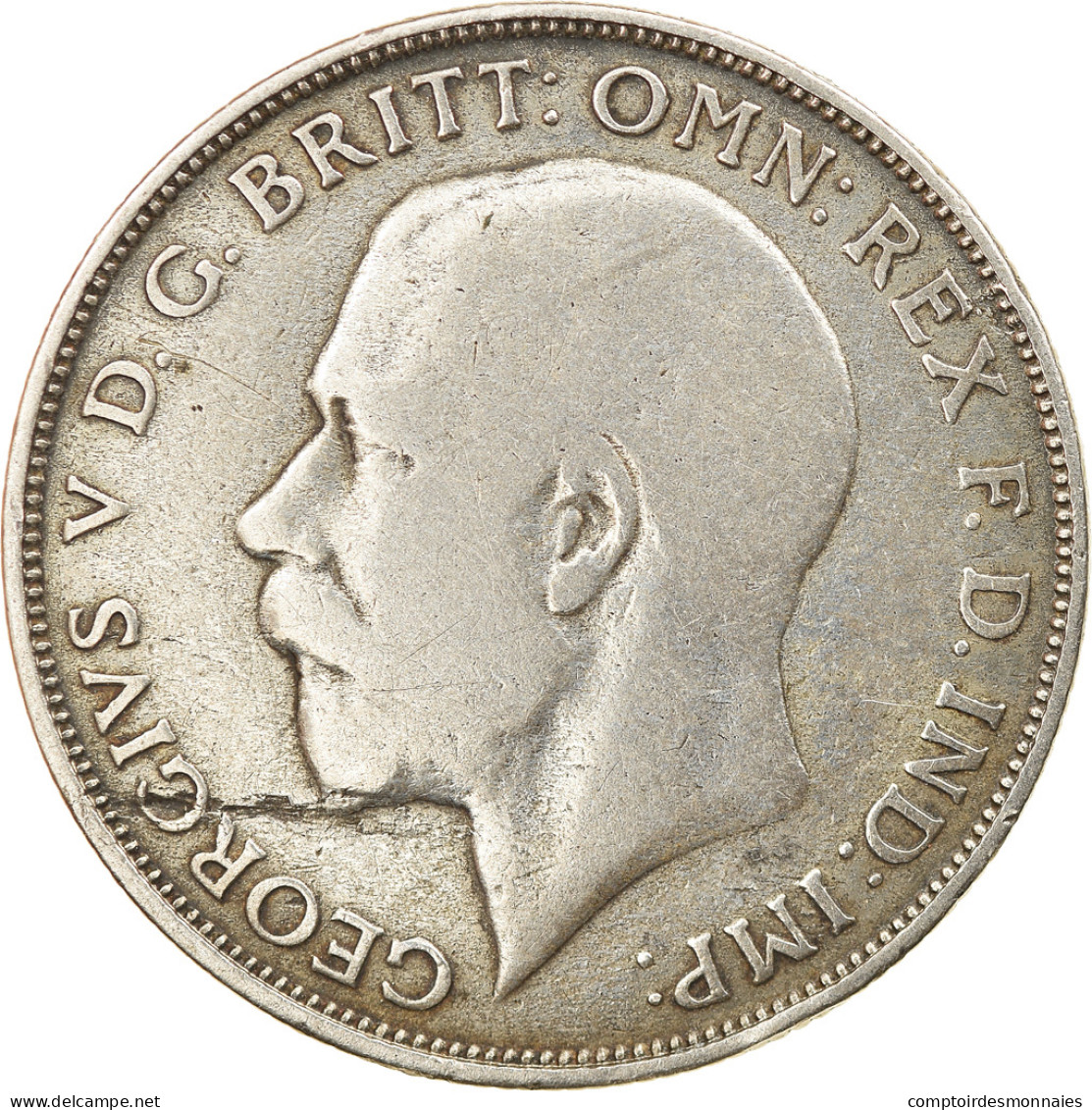 Monnaie, Grande-Bretagne, George V, Florin, Two Shillings, 1922, TB, Argent - J. 1 Florin / 2 Shillings