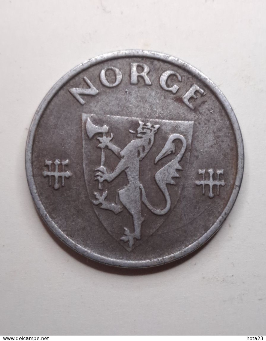 1942 NORWAY 5 ORE - Excellent Collectible Coin 159  (!) - Norway