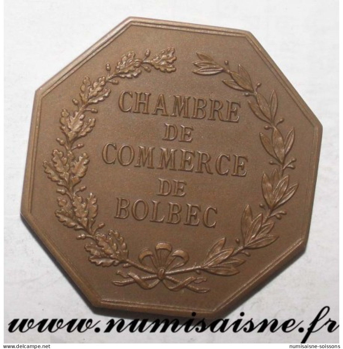 MEDAILLE - 76 - BOLBEC - CHAMBRE DE COMMERCE - SUP - Sonstige & Ohne Zuordnung