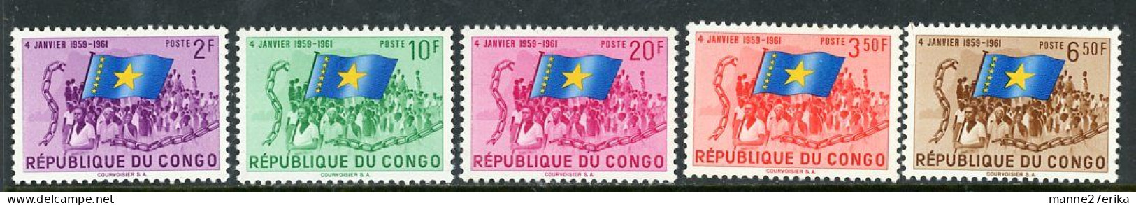 Congo 1961 MH - Nuovi