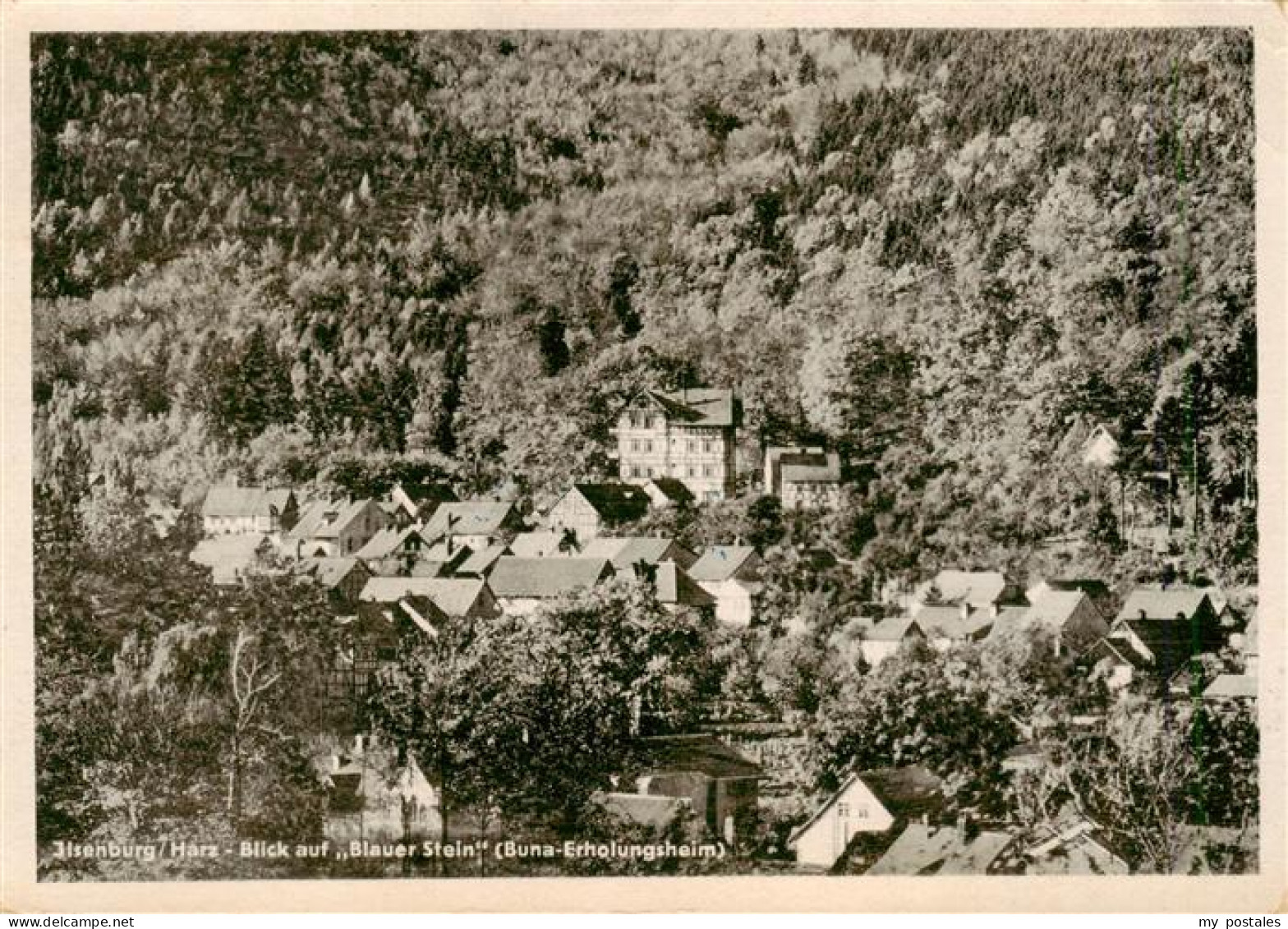 73962468 Ilsenburg_Harz Blick Auf Blauer Stein Buna Erholungsheim - Ilsenburg