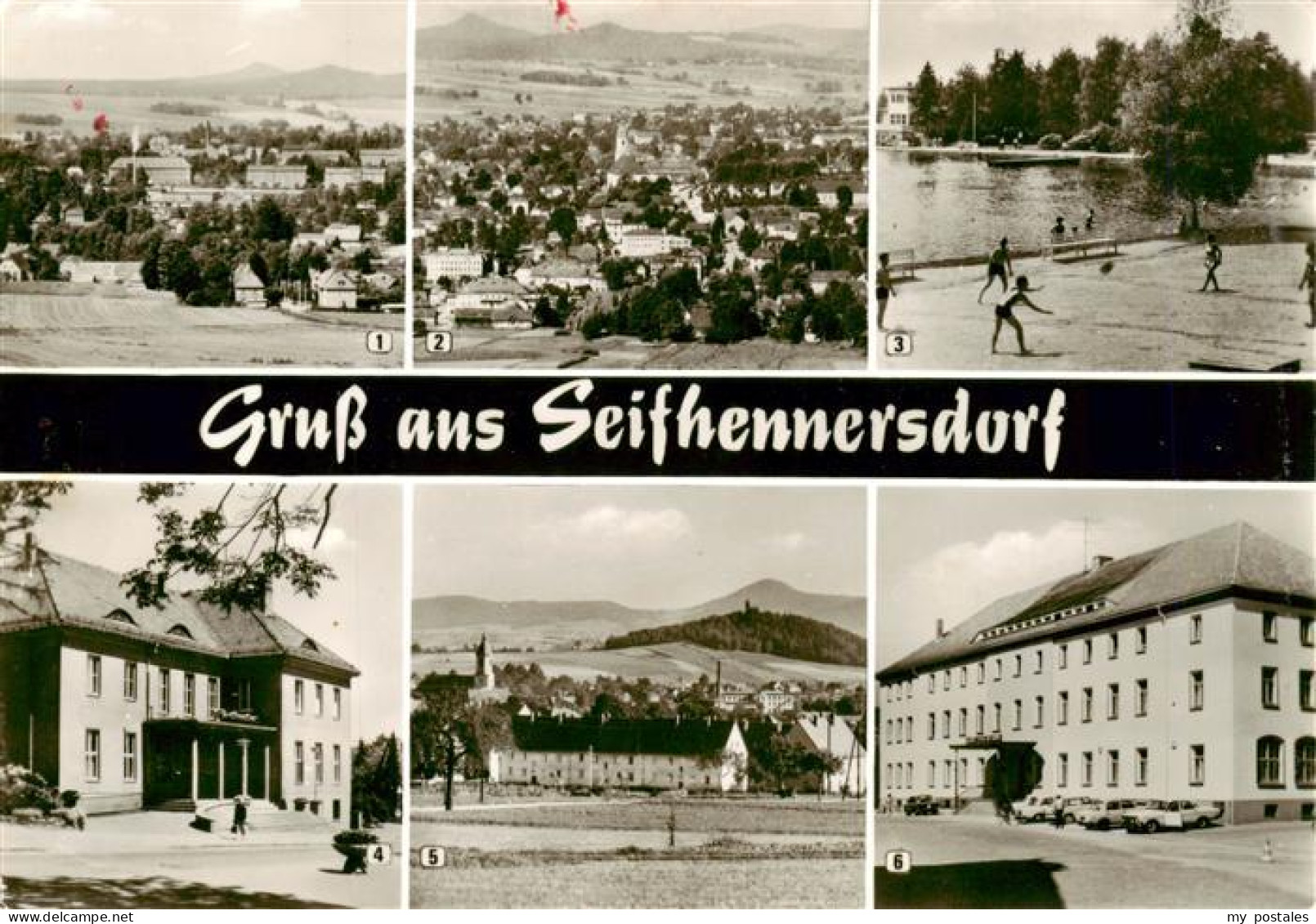 73962444 Seifhennersdorf Teilansichten Waldbad Silberteich Filmtheater Burgsberg - Seifhennersdorf