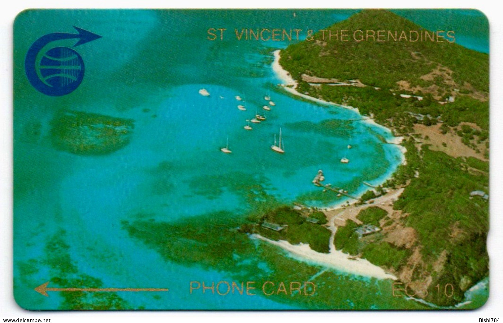 St. Vincent & The Grenadines - Admiralty Bay $10 - 2CSVB - St. Vincent & The Grenadines