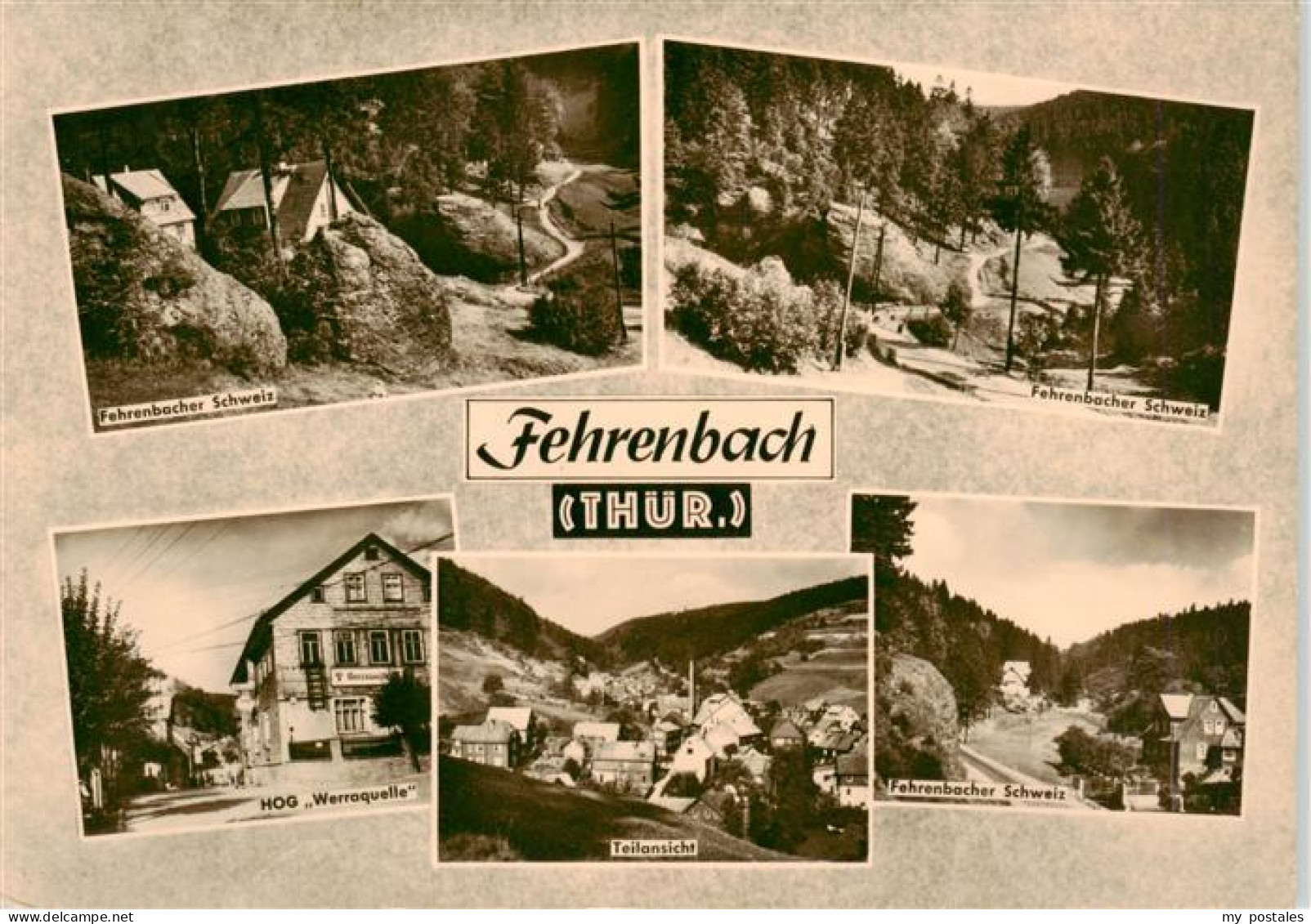 73962388 Fehrenbach_Thueringer_Wald Fehrenbacher Schweiz HOG Werraquelle Teilans - Masserberg