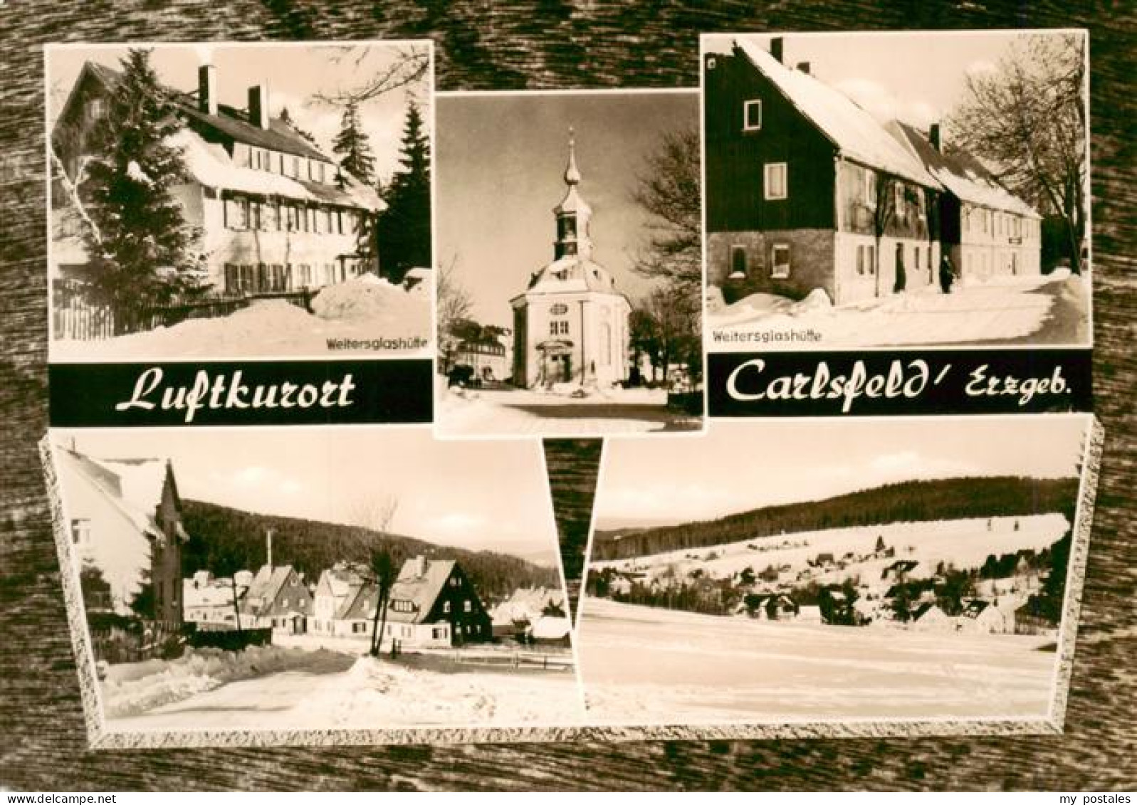 73962368 Carlsfeld_Erzgebirge Weitersglashuette Kirche Teilansicht Panorama - Eibenstock