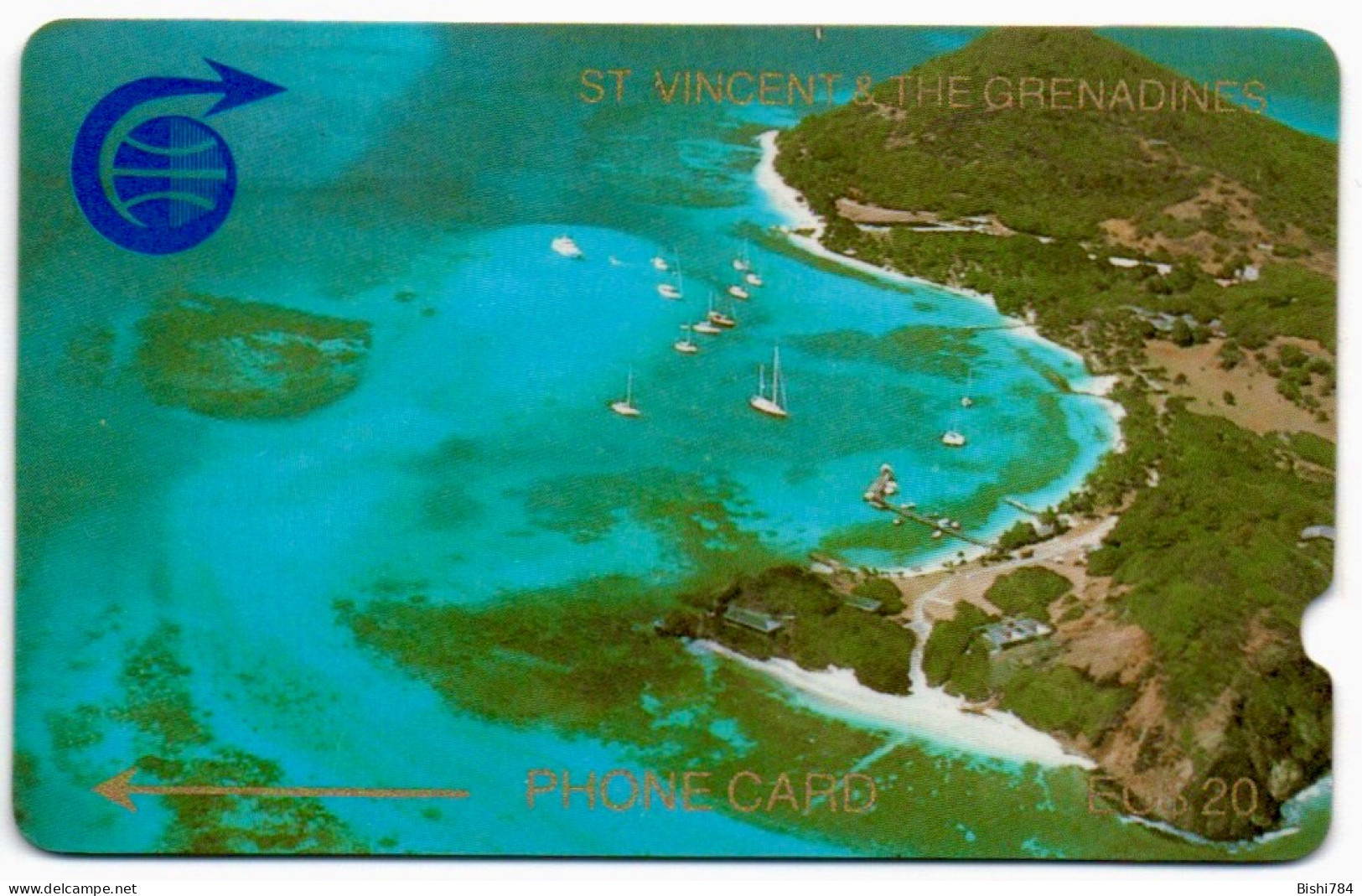 St. Vincent & The Grenadines - Admiralty Bay $40 - 1CSVC - San Vicente Y Las Granadinas