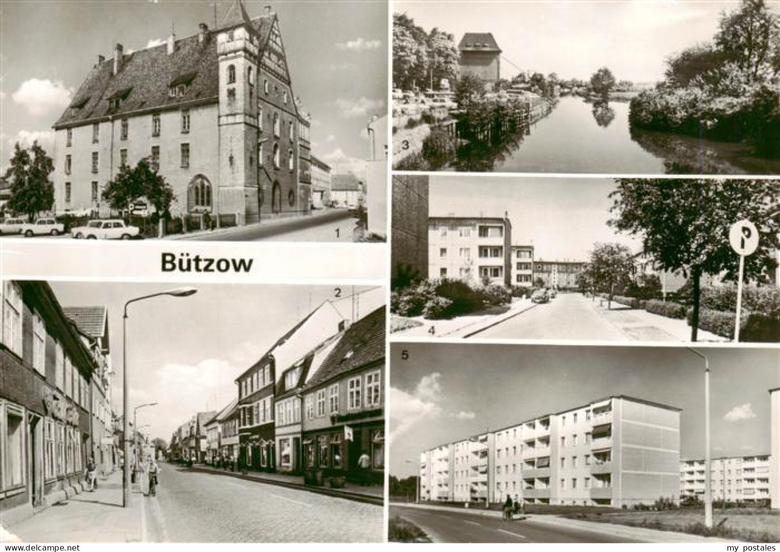 73962321 Buetzow Schloss Wilh Pieck Strasse Alter Hafen Calr Moltmann Strasse Le - Bützow