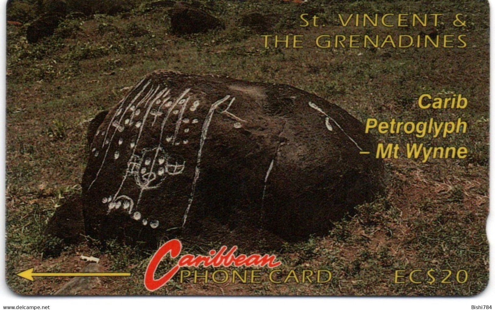 St. Vincent & The Grenadines - Carib Petroglyph - 3Series (DUMMY) - Saint-Vincent-et-les-Grenadines