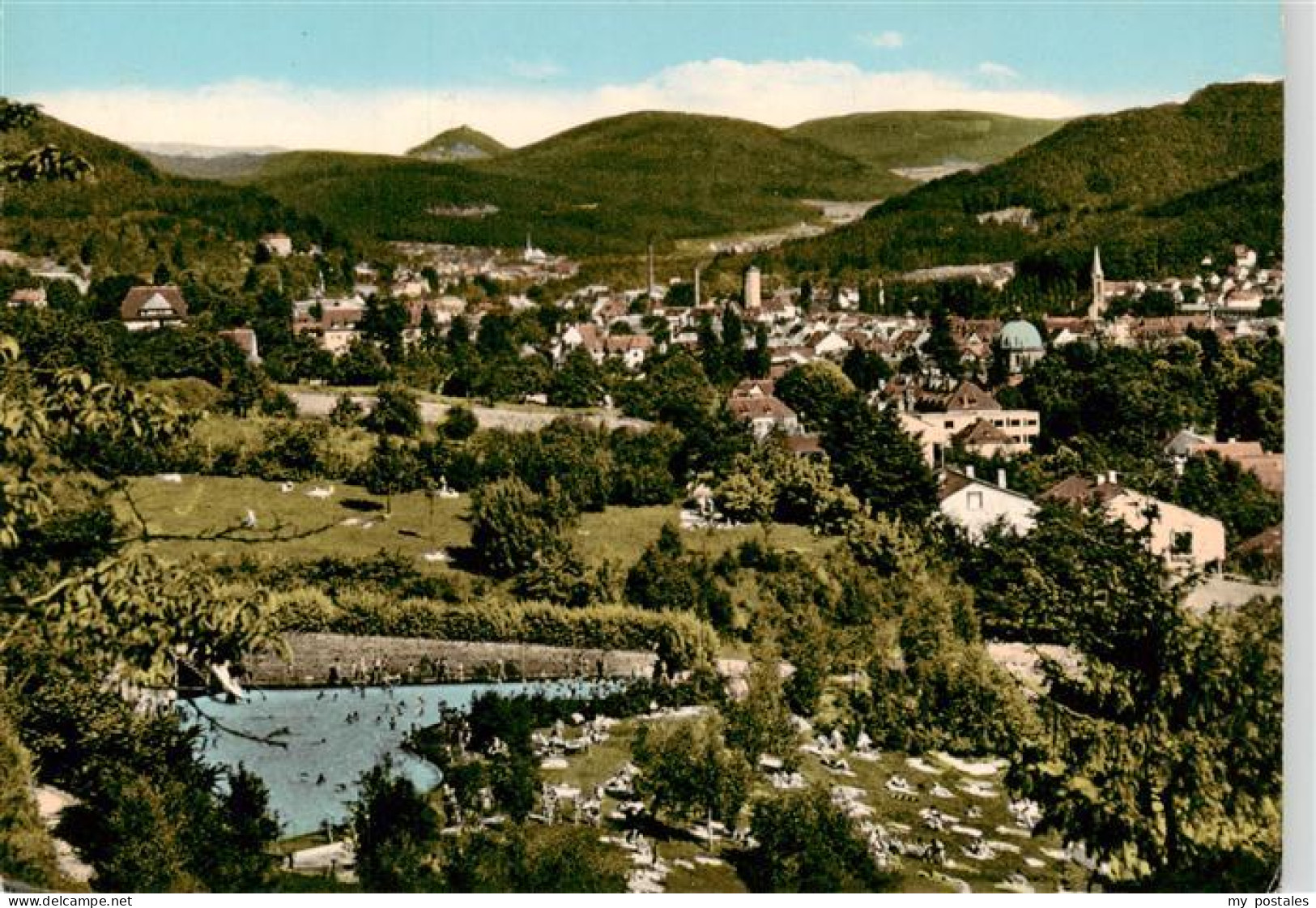 73922132 Lahr_Baden Gesamtansicht Mit Schwimmbad - Lahr