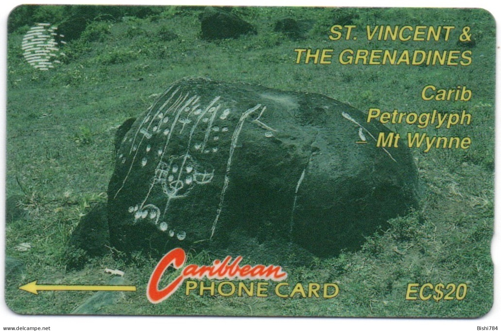 St. Vincent & The Grenadines - Carib Petroglyph - 9CSVB - St. Vincent & The Grenadines