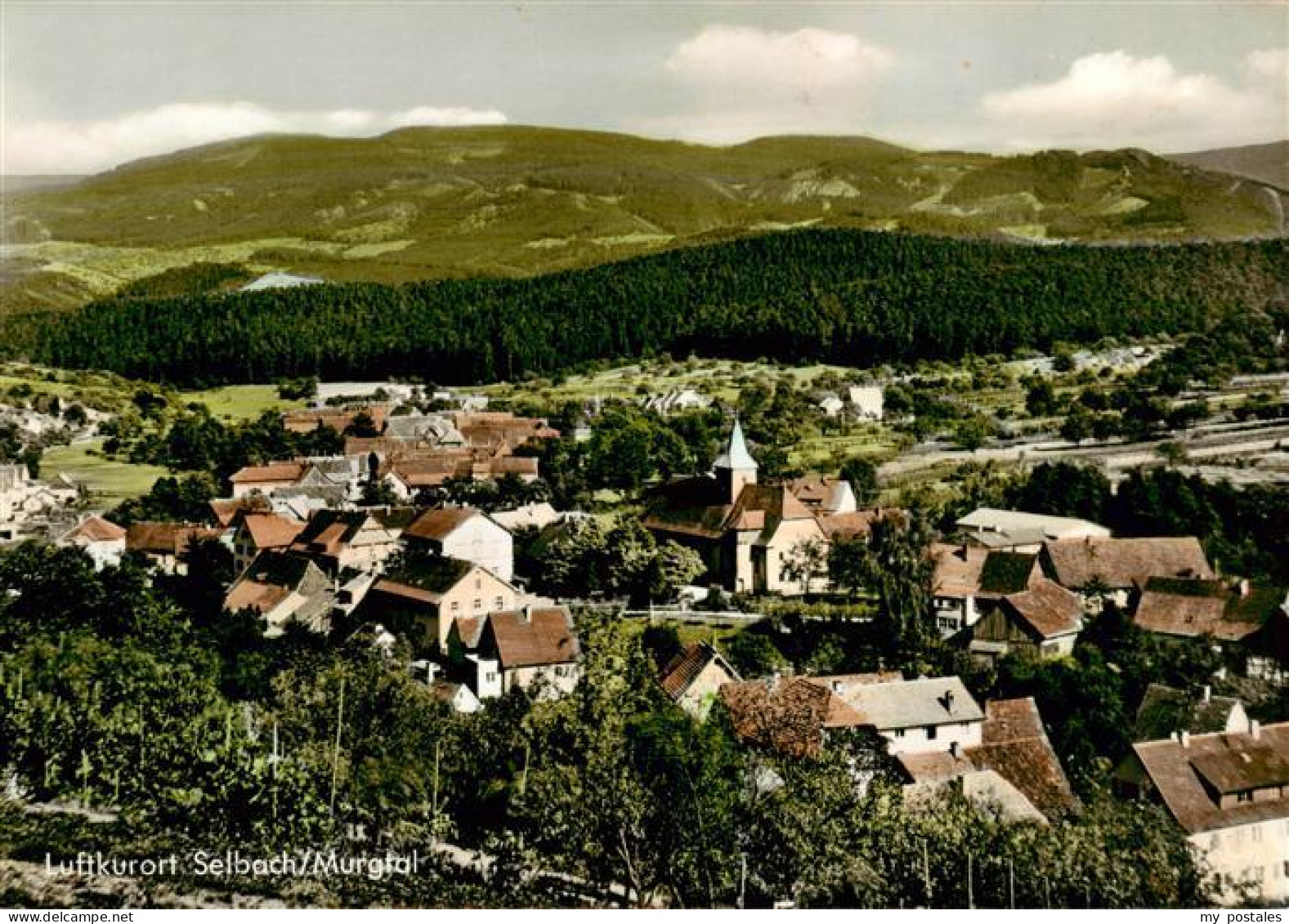 73922084 Selbach_Gaggenau Gesamtansicht Mit Kirche - Gaggenau