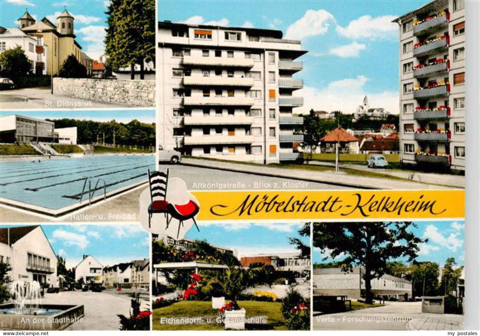 73922083 Kelkheim St. Dionysius Freibad Hallenbad Altkoenigstrasse Kloster Stadt - Kelkheim