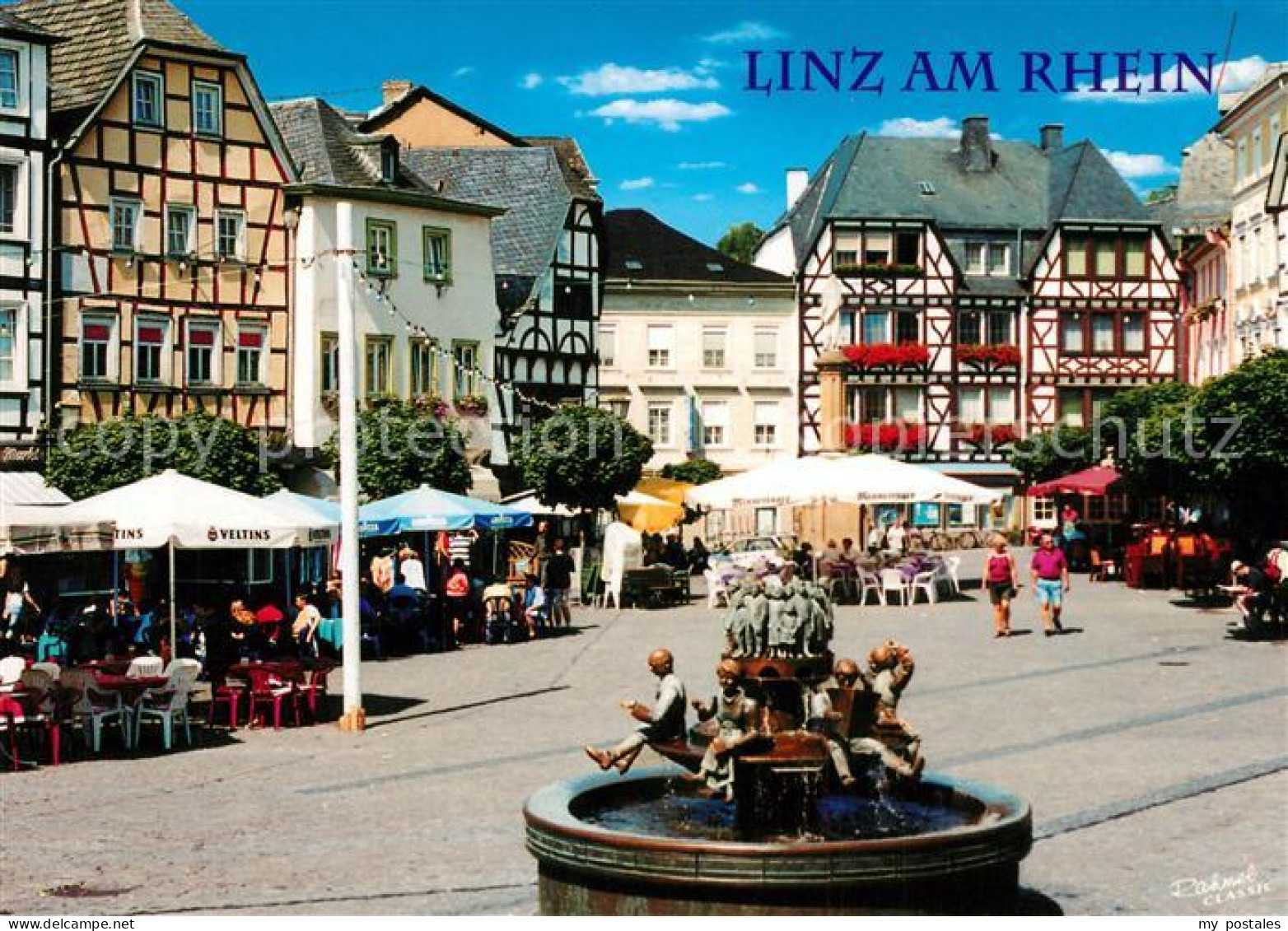 73176564 Linz Rhein Marktplatz Brunnen  Linz Rhein - Linz A. Rhein