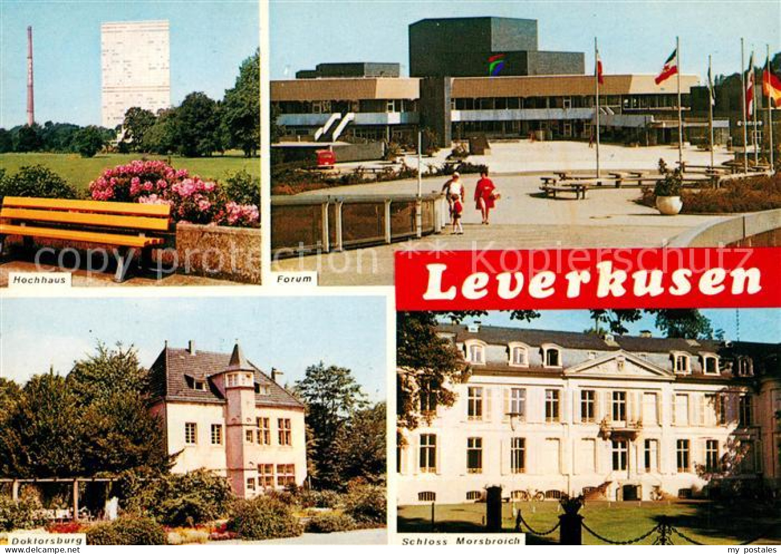 73176557 Leverkusen Hochhaus Forum Doktorsburg Schloss Morsbroich Leverkusen - Leverkusen