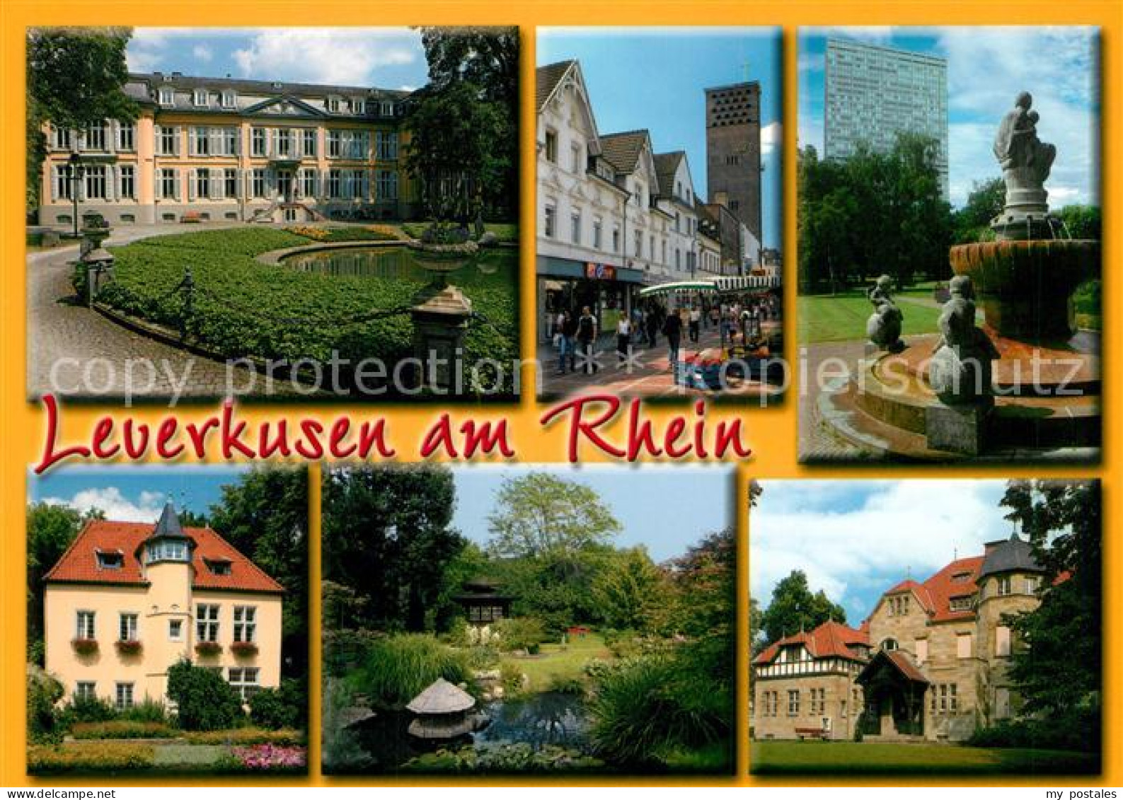 73176554 Leverkusen Stadtansichten Park Denkmal Leverkusen - Leverkusen