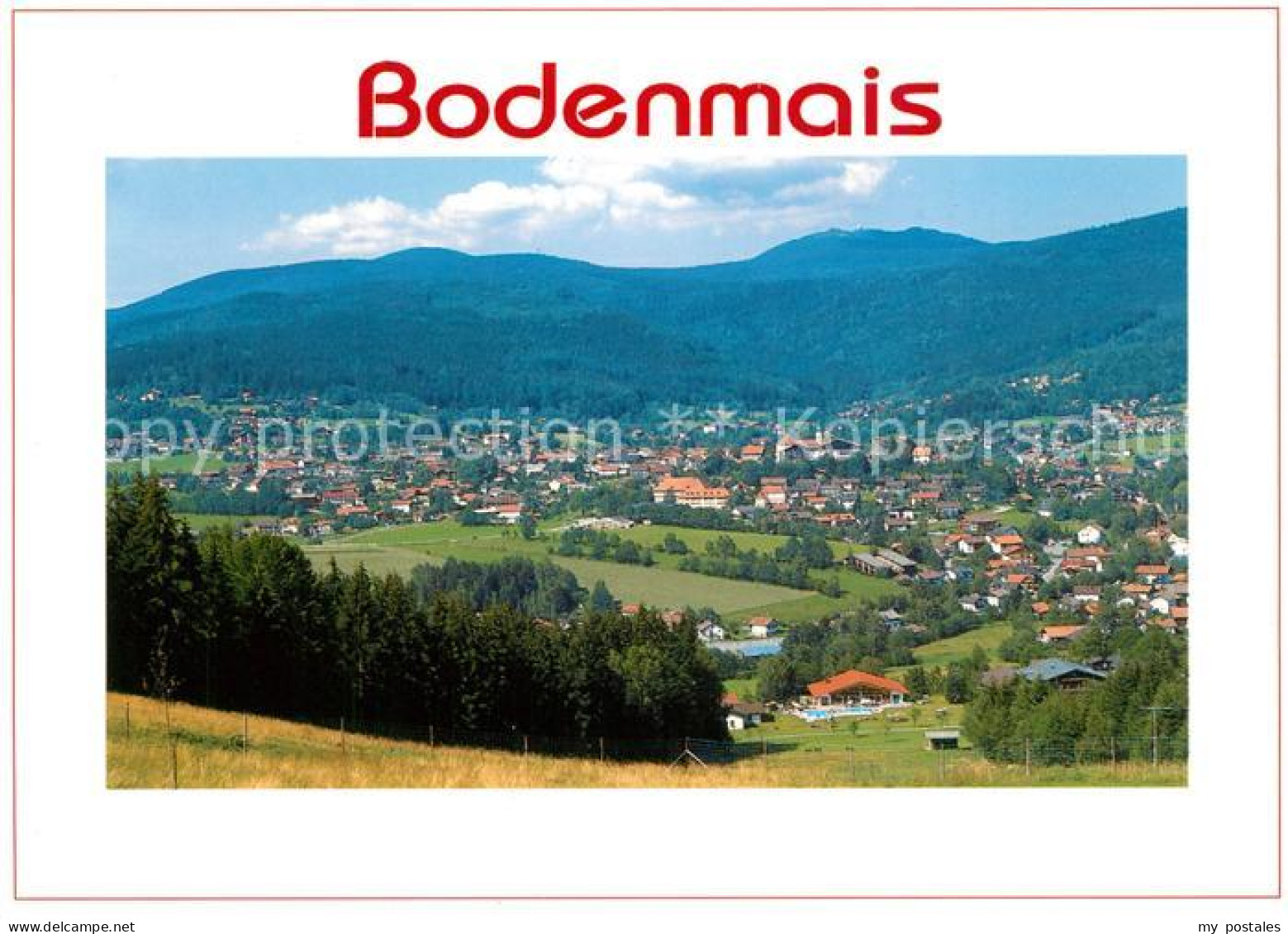 73176490 Bodenmais Panorama Luftkurort Am Arber Bayerischer Wald Bodenmais - Bodenmais