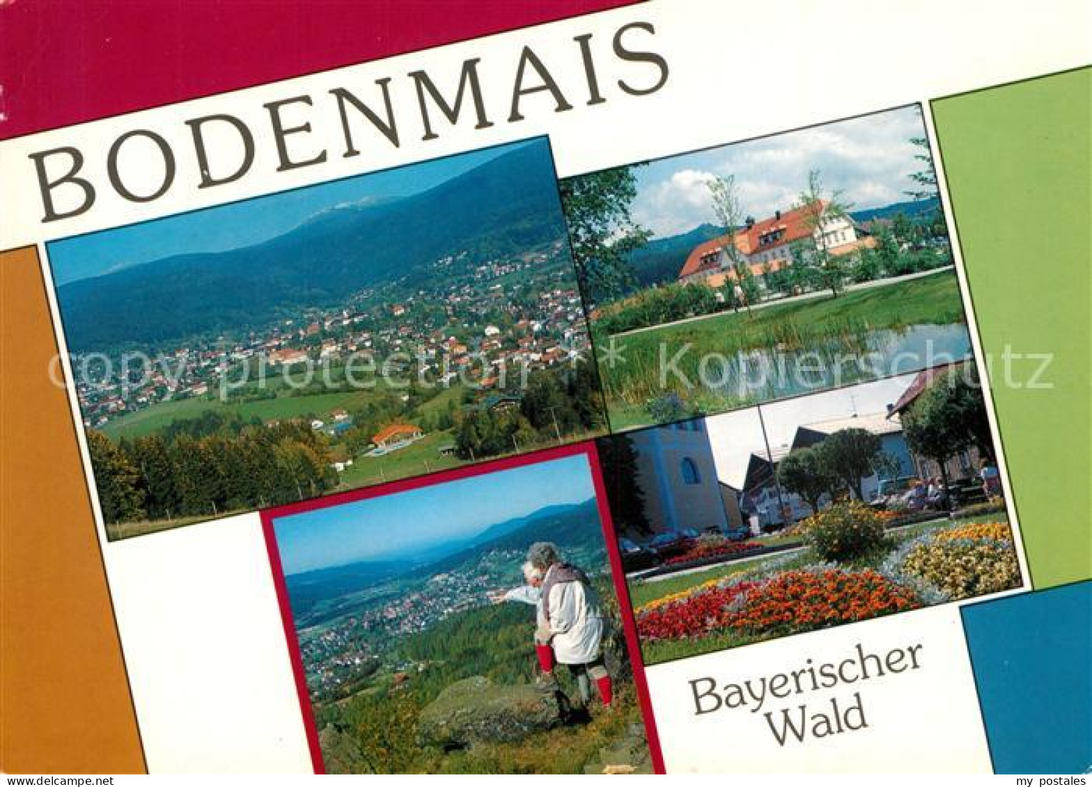 73176489 Bodenmais Panorama Luftkurort Bayerischer Wald Park Wandern Bodenmais - Bodenmais