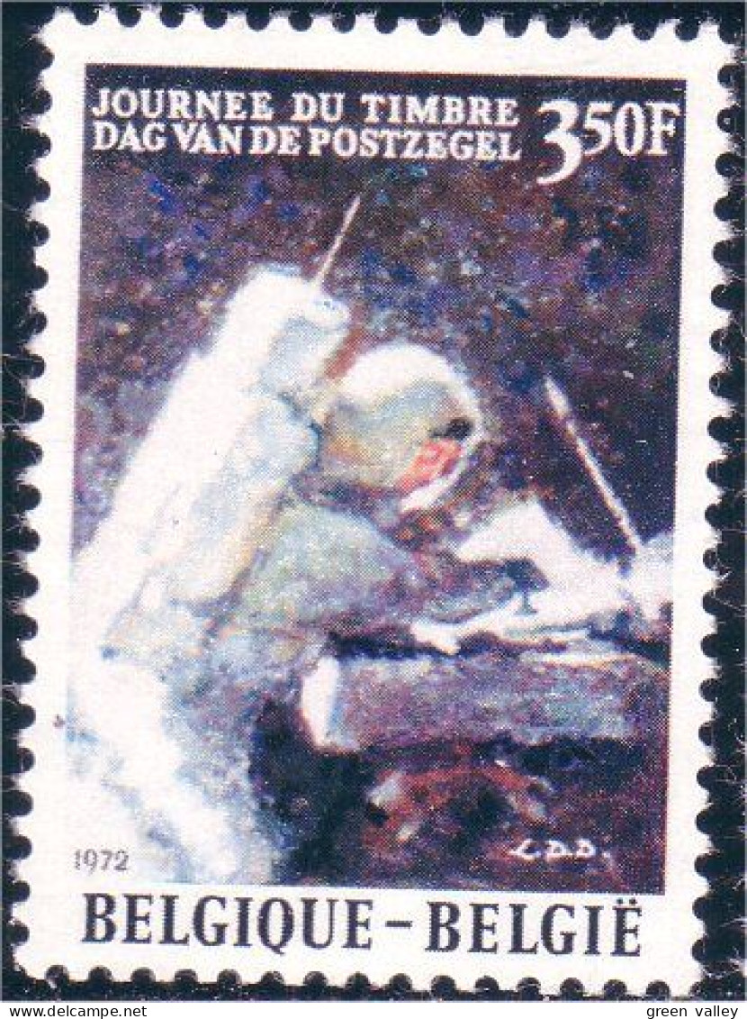 198 Belgium Journée Timbre Stamp Day MNH ** Neuf SC (BEL-302b) - Tag Der Briefmarke