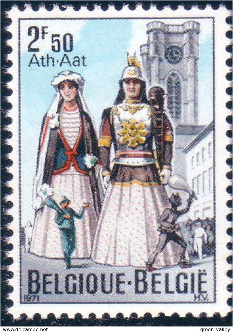 198 Belgium Goliath Ath Géants Giants MNH ** Neuf SC (BEL-288c) - Puppets