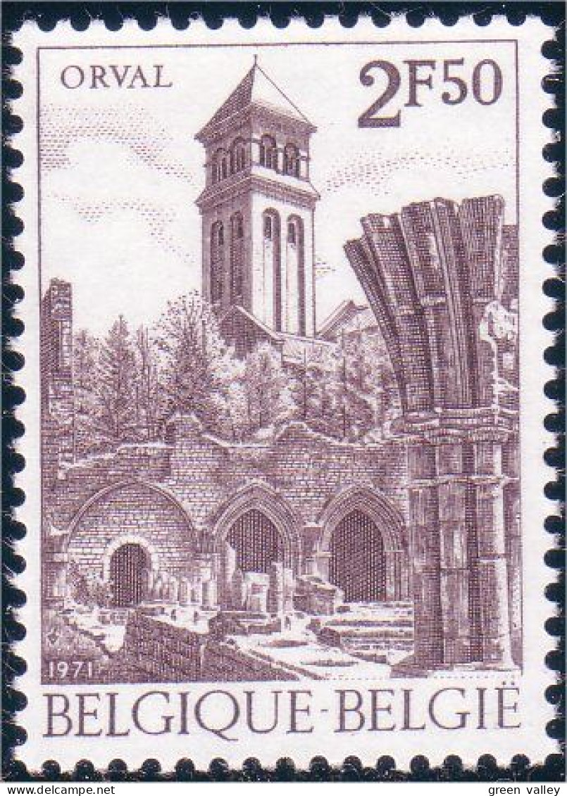 198 Belgium Abbey Orval Abbey MNH ** Neuf SC (BEL-286b) - Abdijen En Kloosters