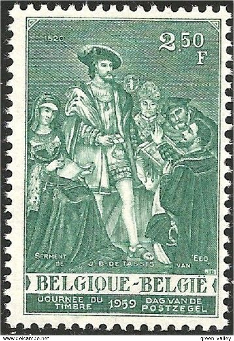 198 Belgium UPU Jean-Baptiste De La Tour Thurn Taxis MNH ** Neuf SC (BEL-154) - Giornata Del Francobollo