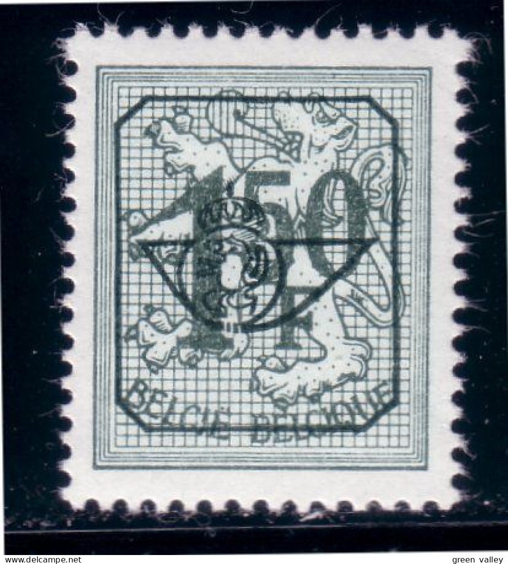 198 Belgium Lion Rampant 1F50 Gomme Brillante Préoblitéré Precancelled MNH ** Neuf SC (BEL-118a) - Tipo 1951-80 (Cifra Su Leone)