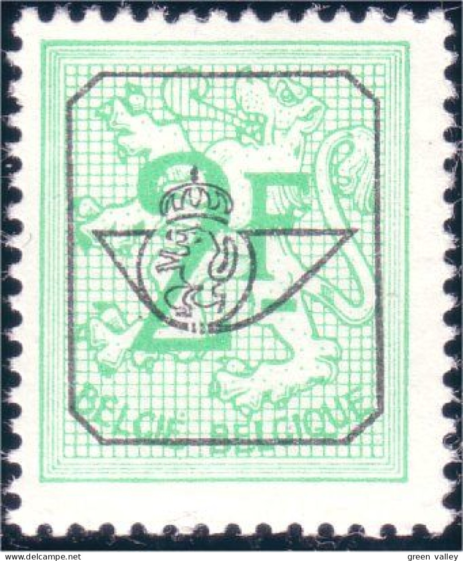 198 Belgium Lion Rampant 2F Gomme Brillante Préoblitéré Precancelled MNH ** Neuf SC (BEL-107a) - Typo Precancels 1951-80 (Figure On Lion)