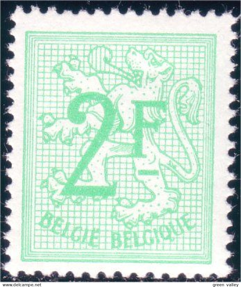 198 Belgium Lion Rampant 2F Gomme Brillante MNH ** Neuf SC (BEL-106c) - Sellos